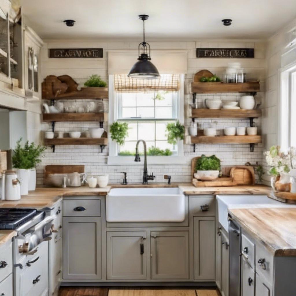 Essential Elements of Farmhouse Kitchen Decor