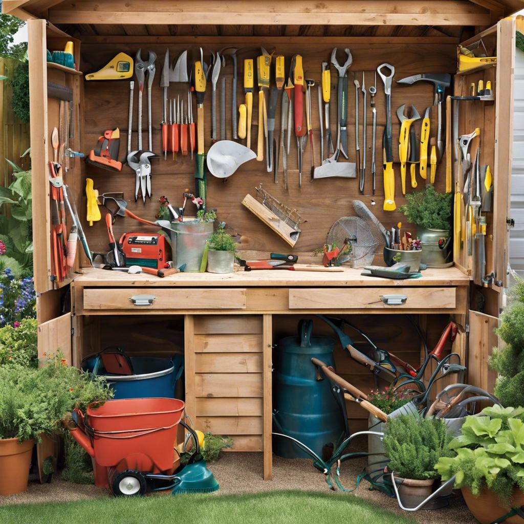 Essential Tools Every Creative Garden Shed Needs