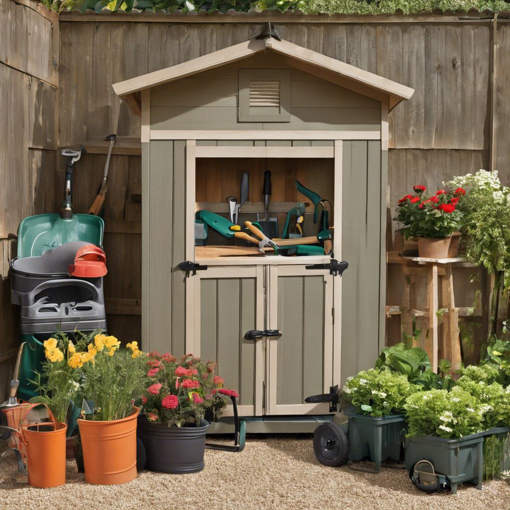 Garden Shed as a Hub⁣ for Garden Tools and⁢ Supplies