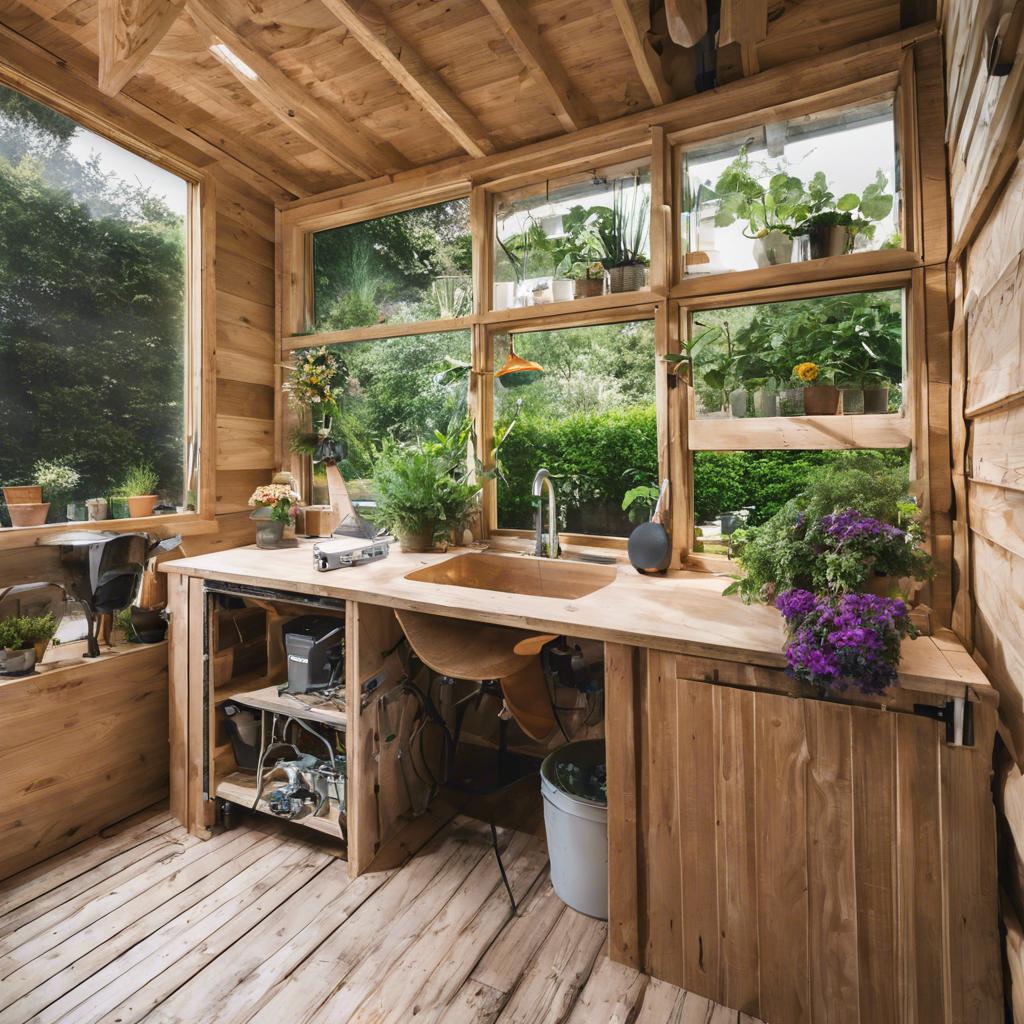 Incorporating Eco-Friendly Features ⁤in⁣ Your Garden⁢ Shed