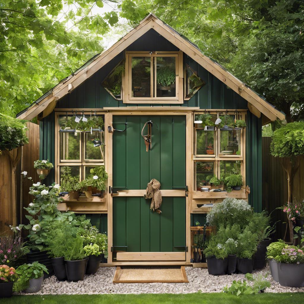 Incorporating Green Technology into Your ‍Garden Shed