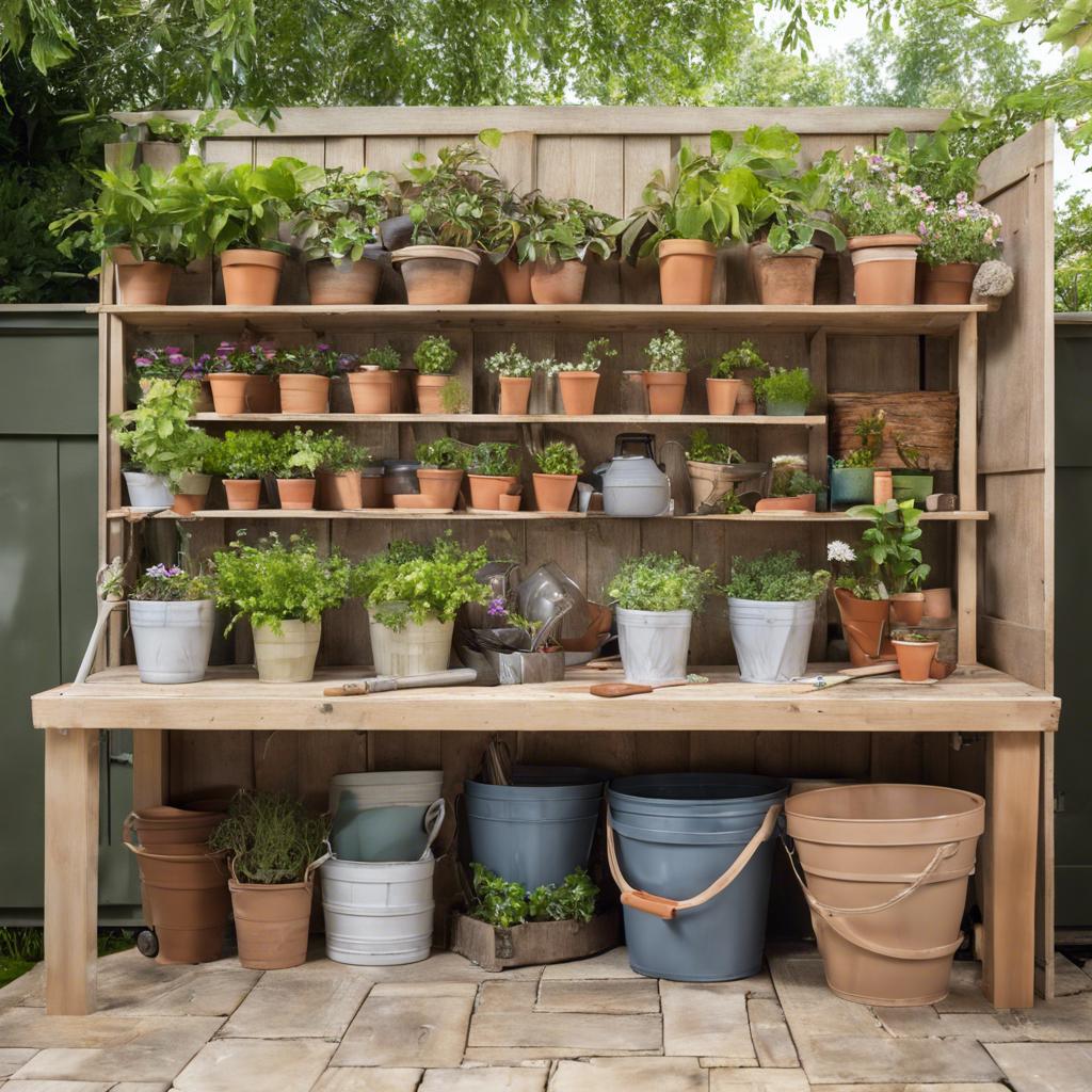 Incorporating a Potting Station ⁢in Your‍ Garden ​Shed