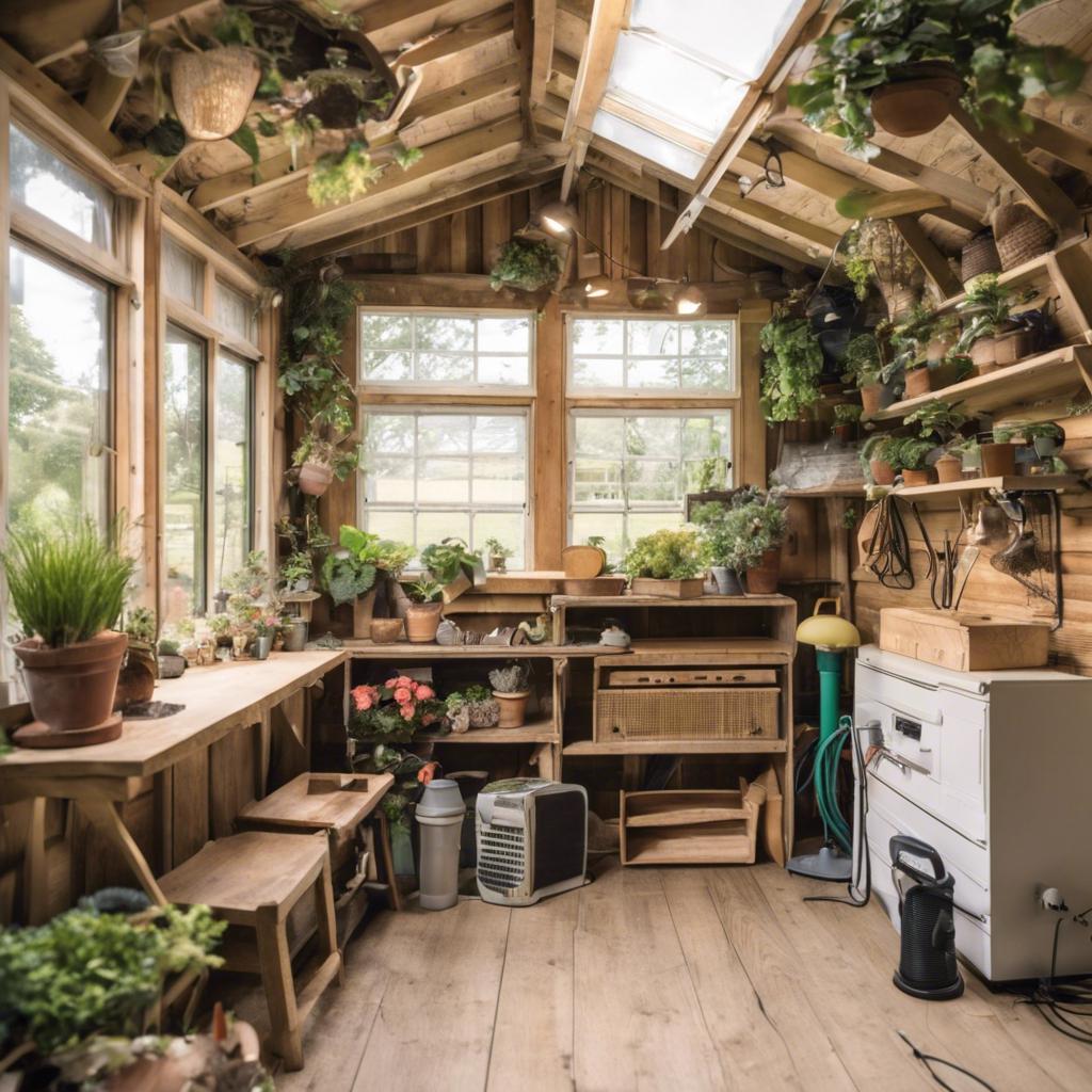 Incorporating Technology in Your Garden Shed Setup