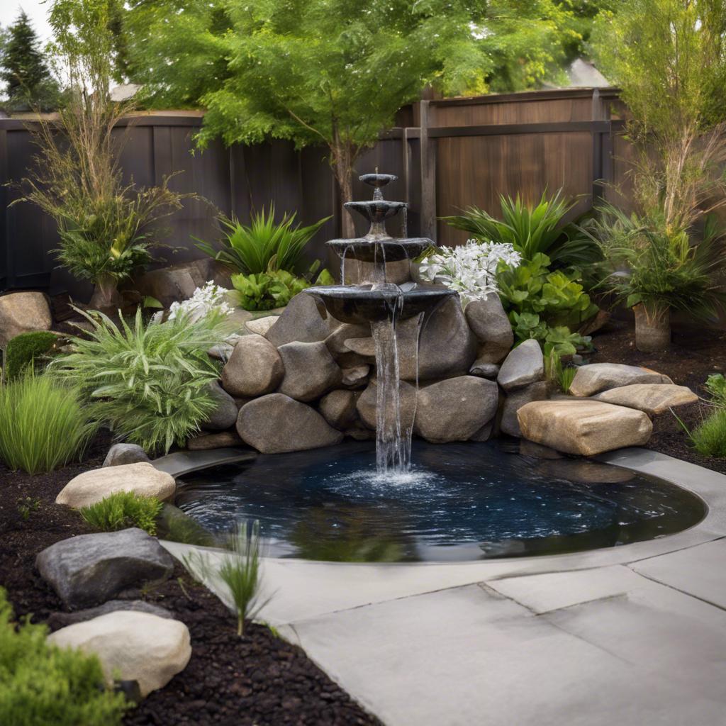 Incorporating Water Features for Serenity in a Small⁣ Backyard