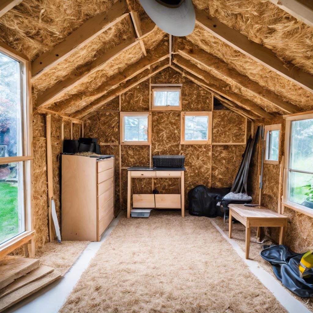 Innovative Garden Shed Insulation Techniques