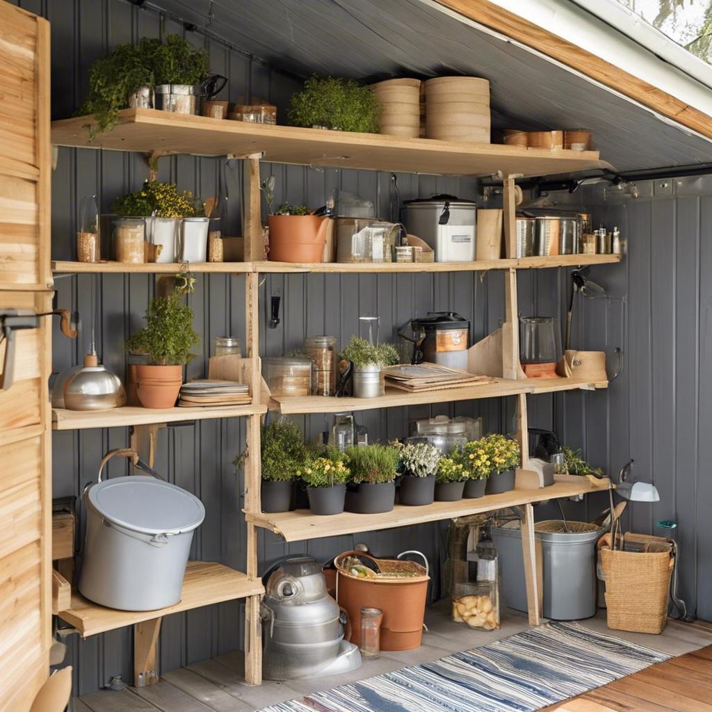 Innovative ‌Storage Solutions ​for the Garden Shed