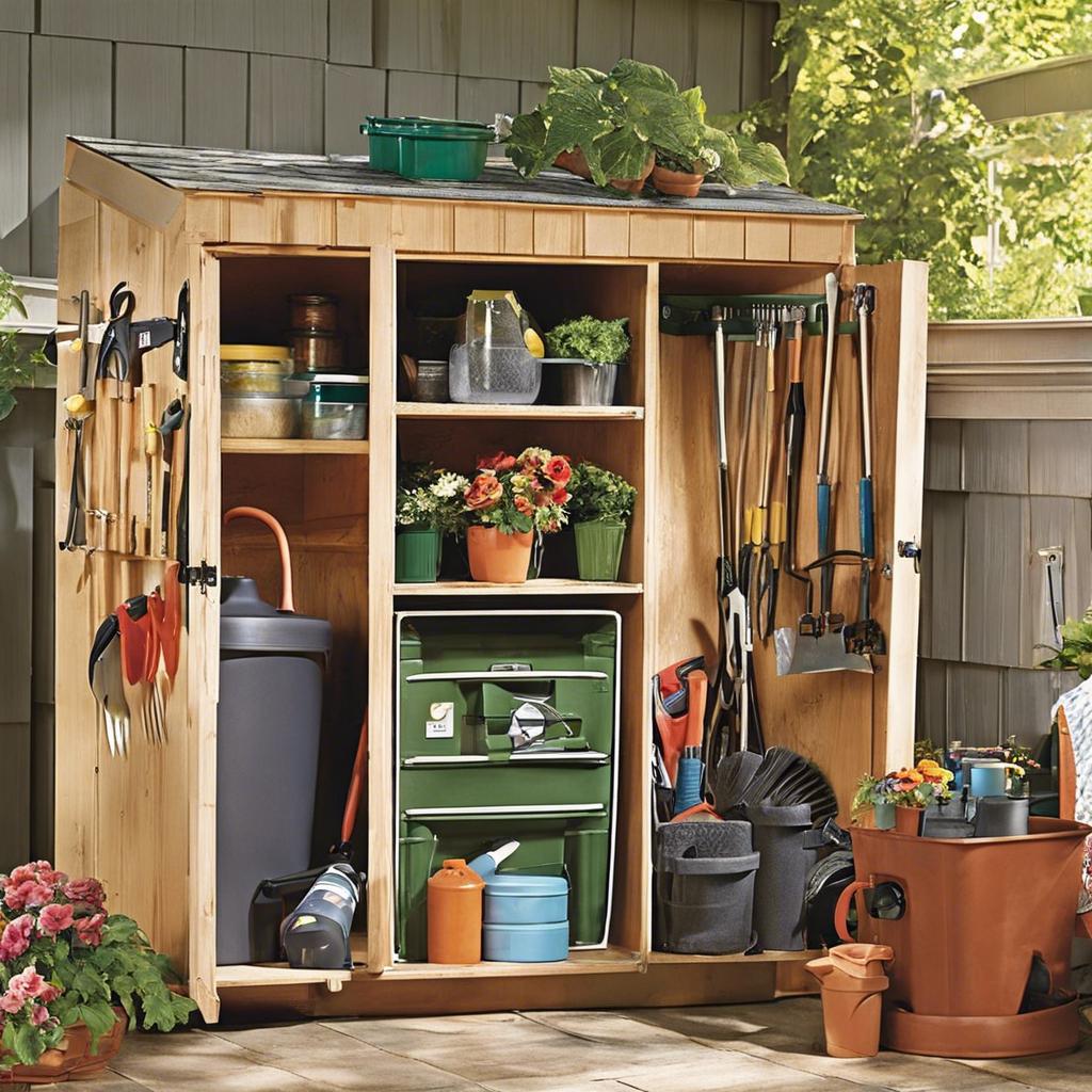 Innovative Storage Solutions⁤ to Keep Your Garden ‍Shed Organized