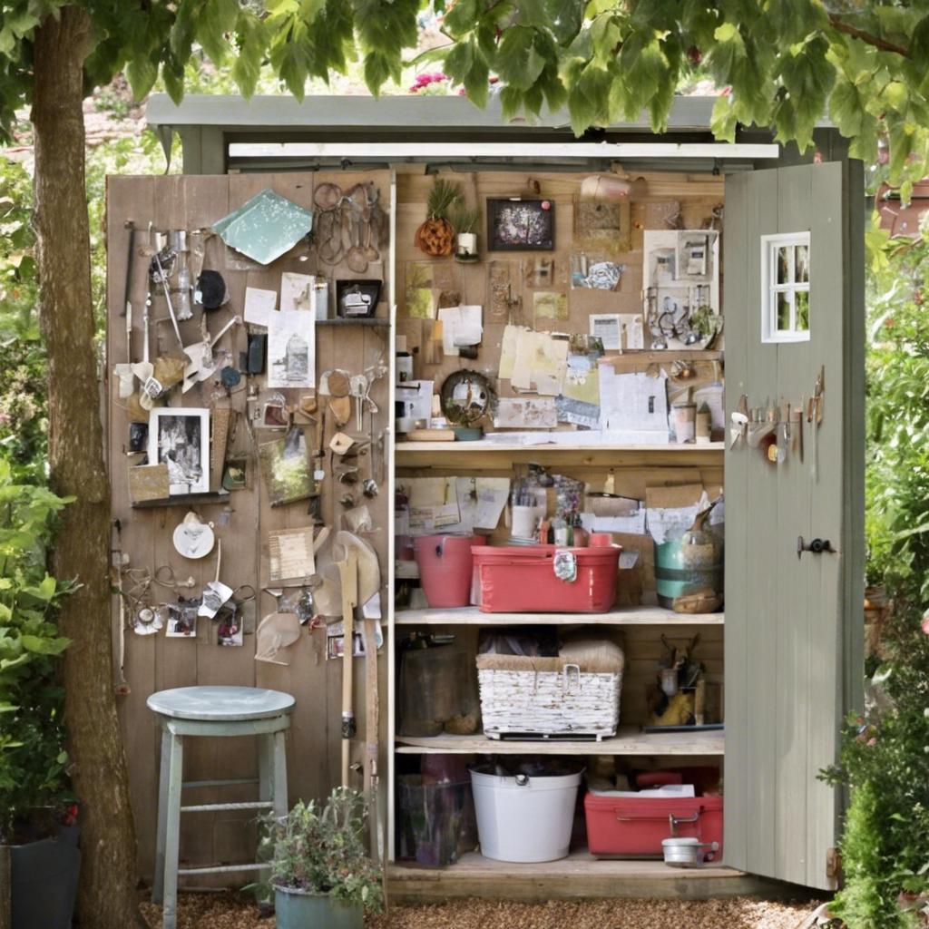 Inspiration Boards: Curating Ideas in Your Garden Shed