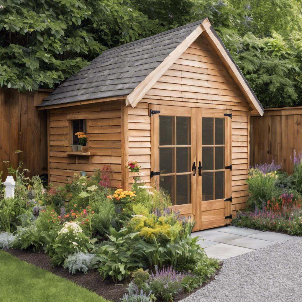 Integrating Garden Sheds into Your Landscape Design