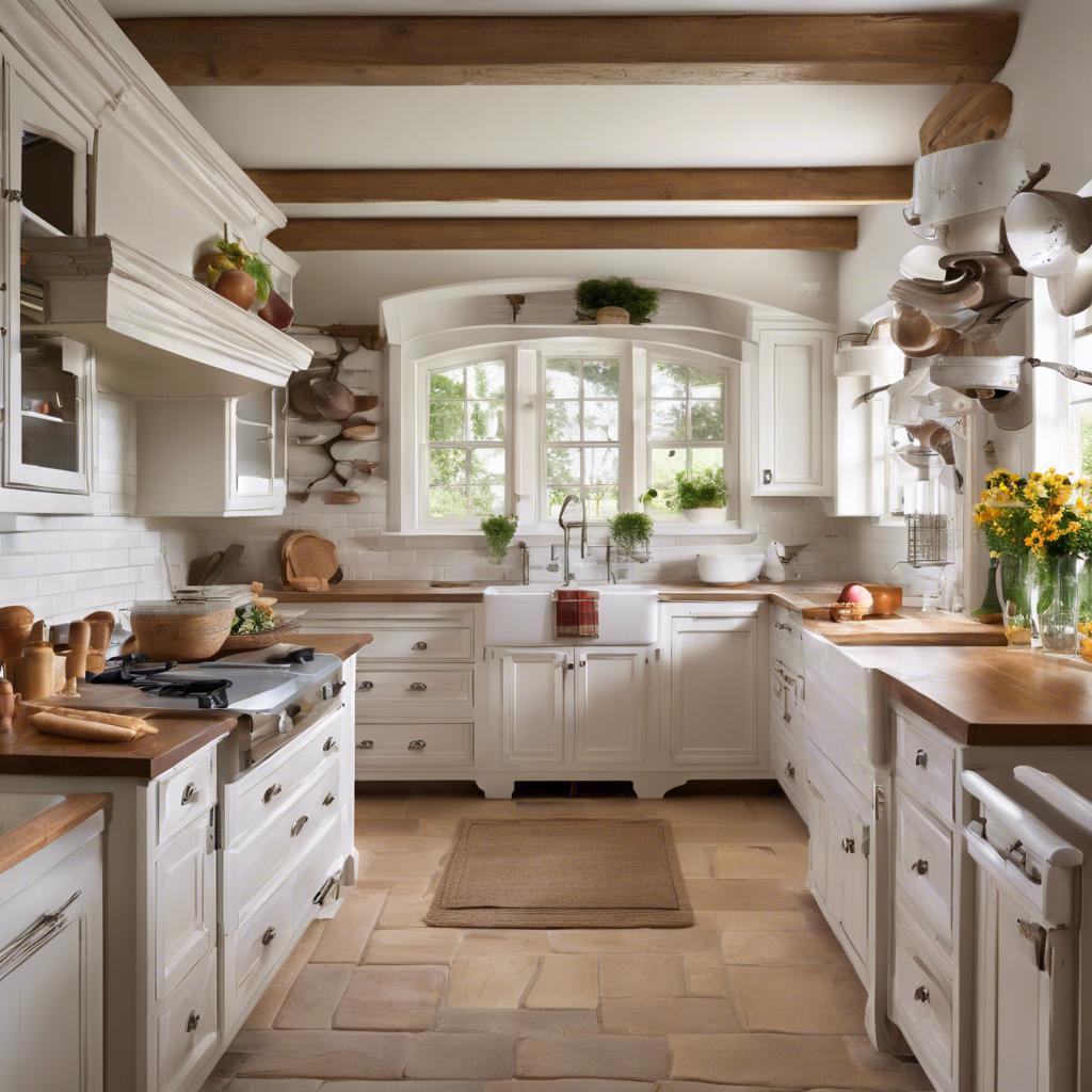 Integrating Technology in a Traditional Farmhouse Kitchen