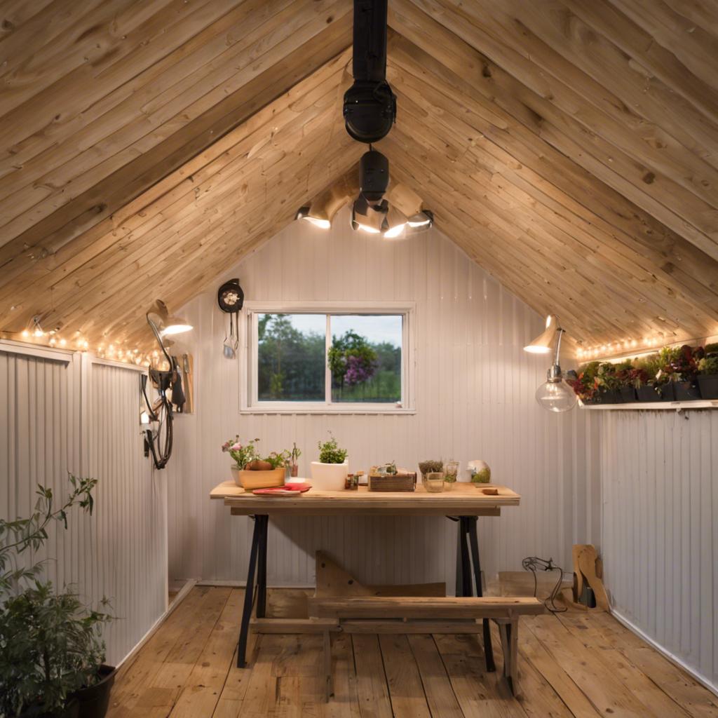 Lighting Ideas to⁣ Enhance‌ Your Garden Shed ​Experience