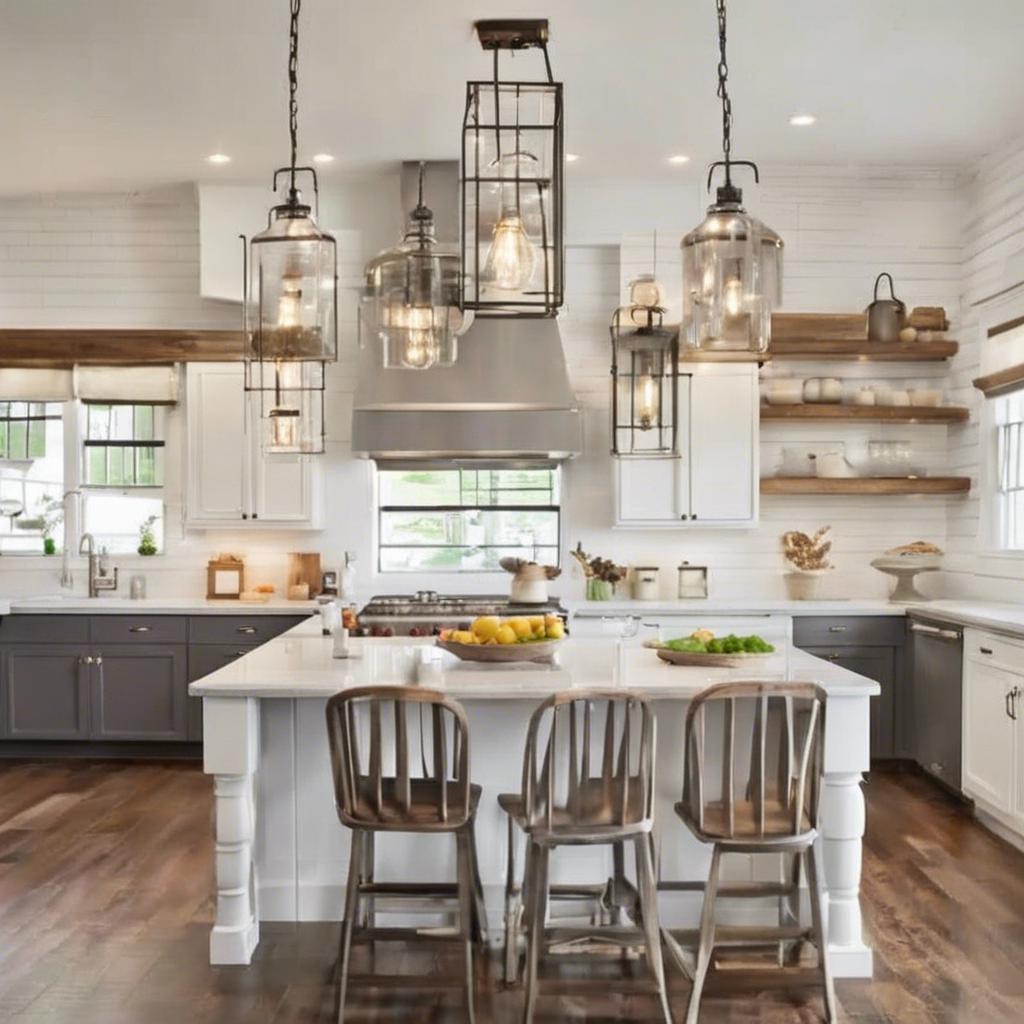 Lighting Solutions to Brighten Your Farmhouse Kitchen