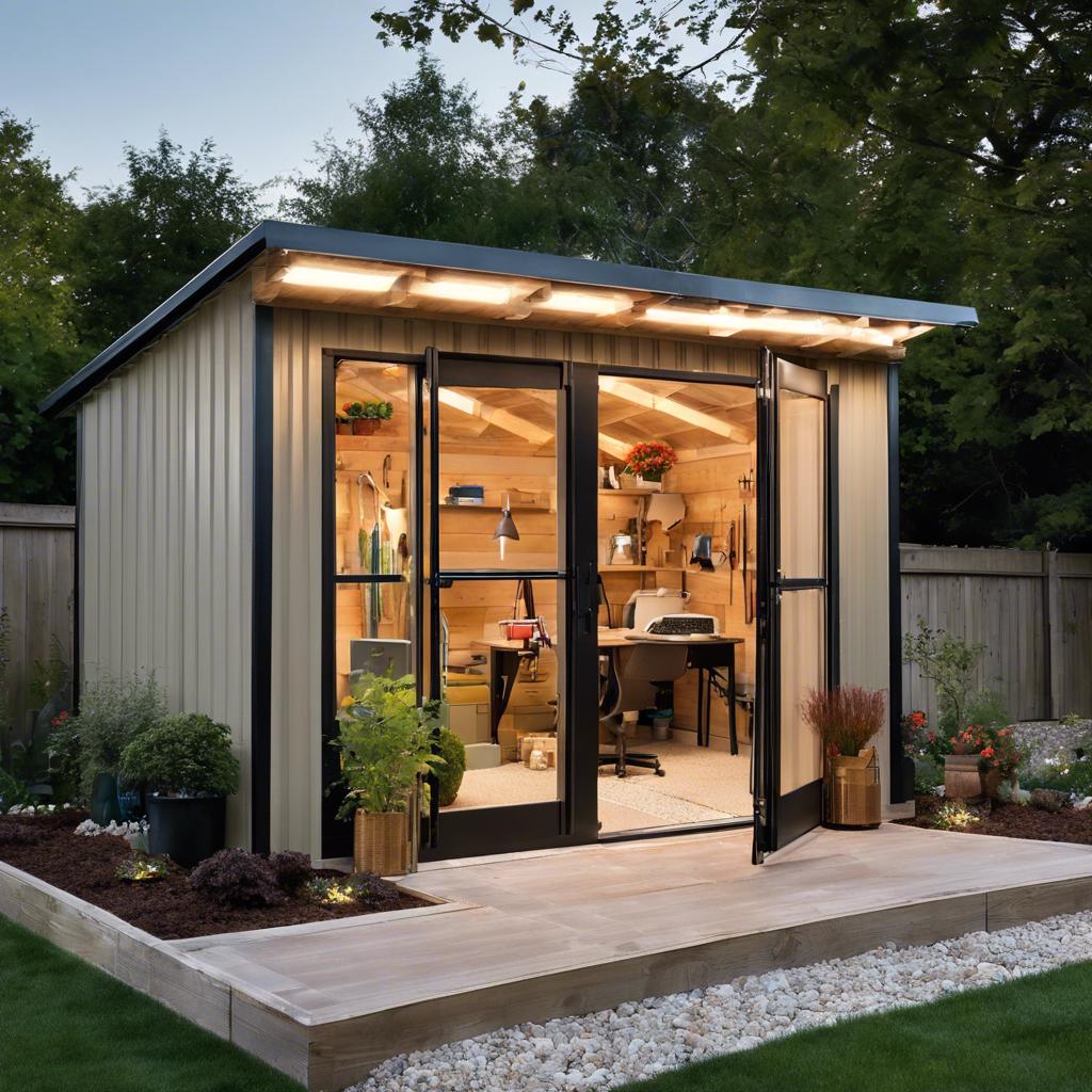 Lighting Solutions for a ⁤Functional‍ Garden Shed