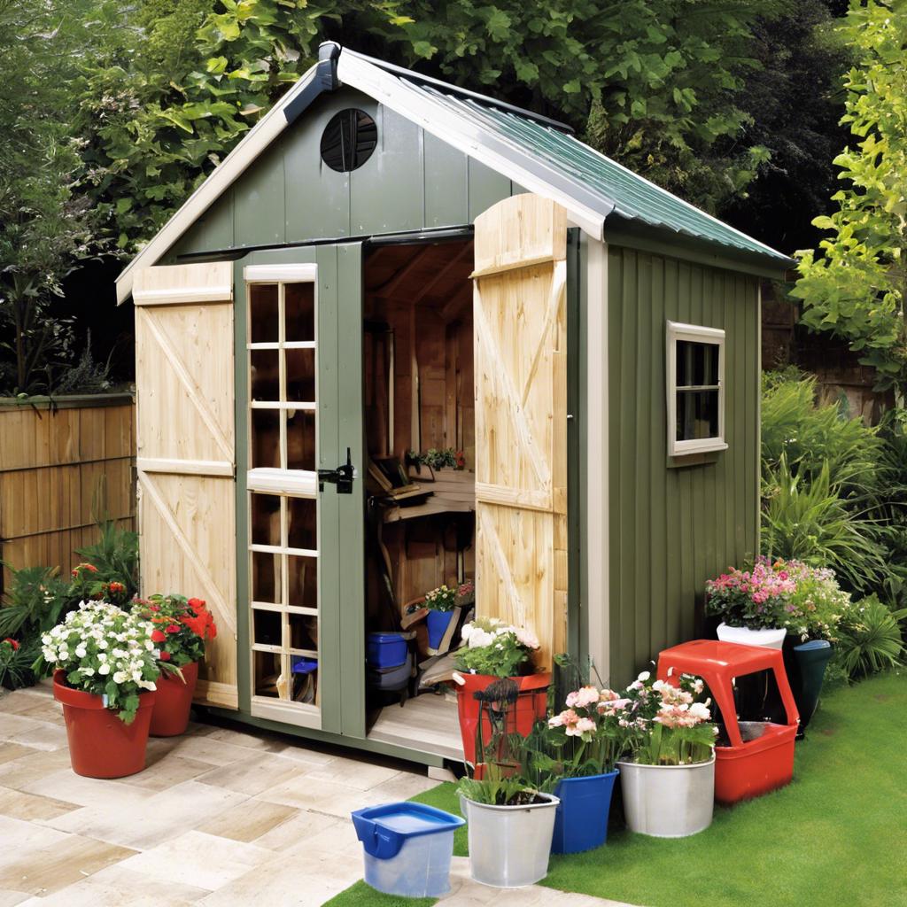 Materials Matter: Wood vs Metal vs Resin Garden Sheds