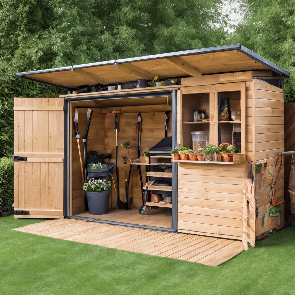 Maximizing‍ Functionality with a ‍Multi-Purpose Garden ⁤Shed