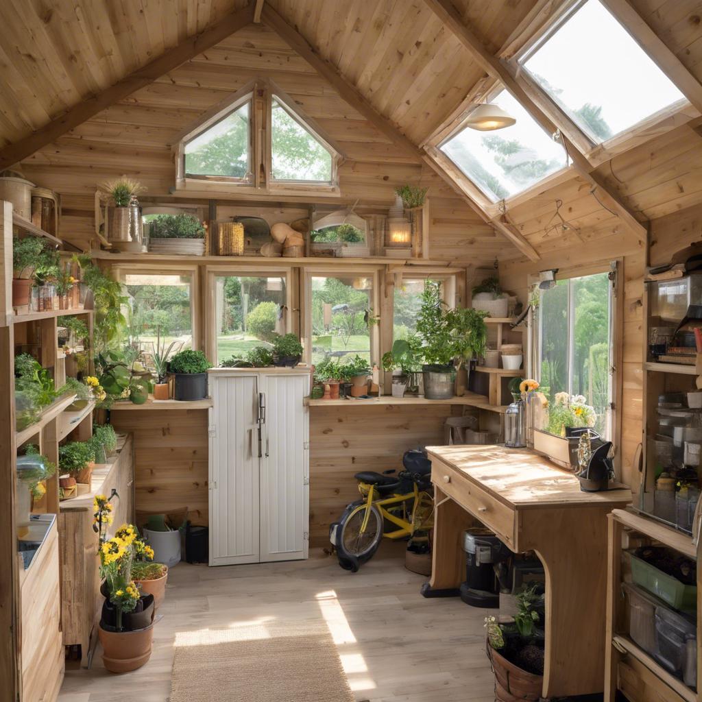 Maximizing Natural Light in Your Garden Shed