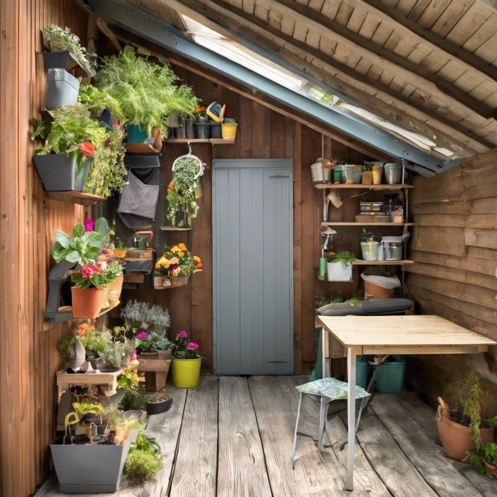 Maximizing Vertical Space in Your Garden Shed