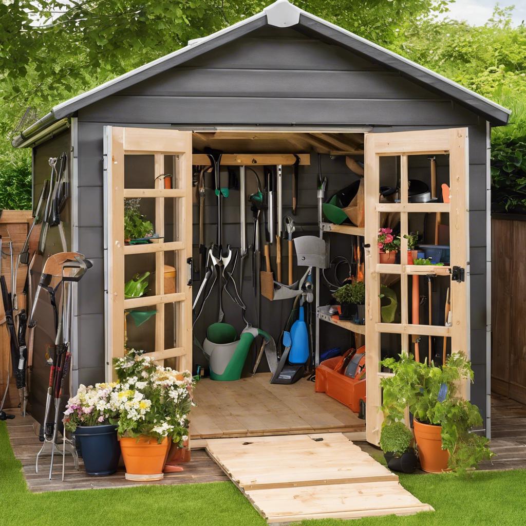 Must-Have Features‌ for an Efficient Garden Shed