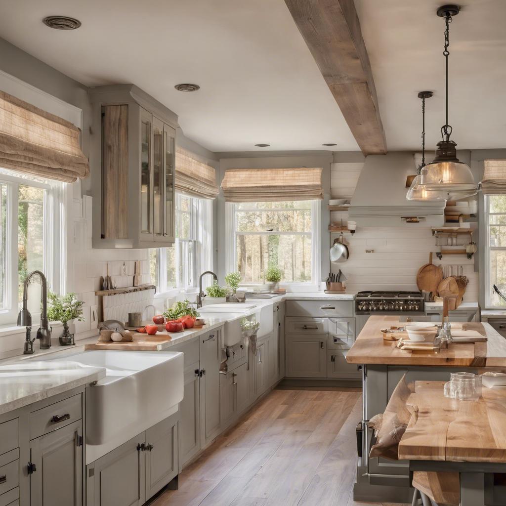 The Role of Natural Light in Enhancing a Farmhouse Kitchen