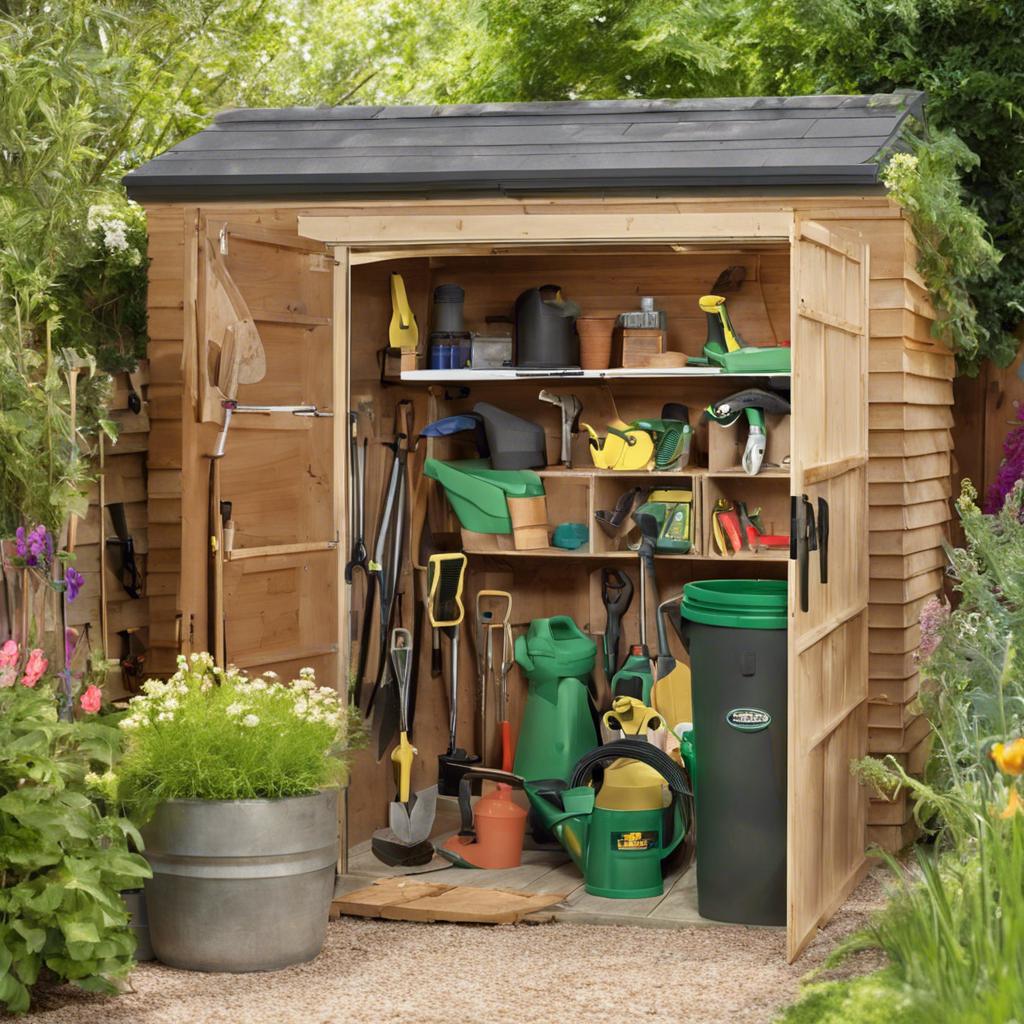 How to ⁣Organize Your Garden Shed Efficiently