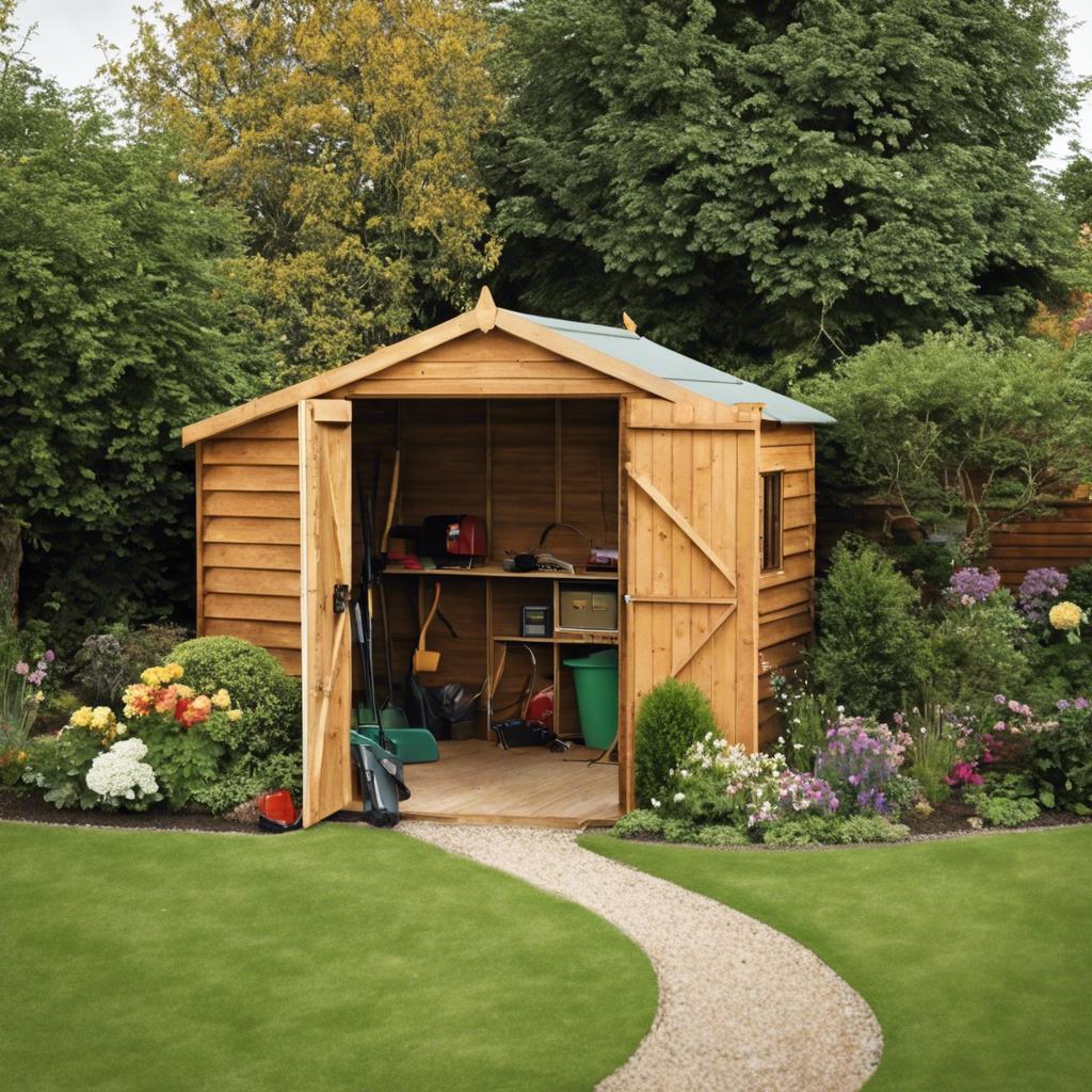 Security Measures ⁢for Your Garden Shed