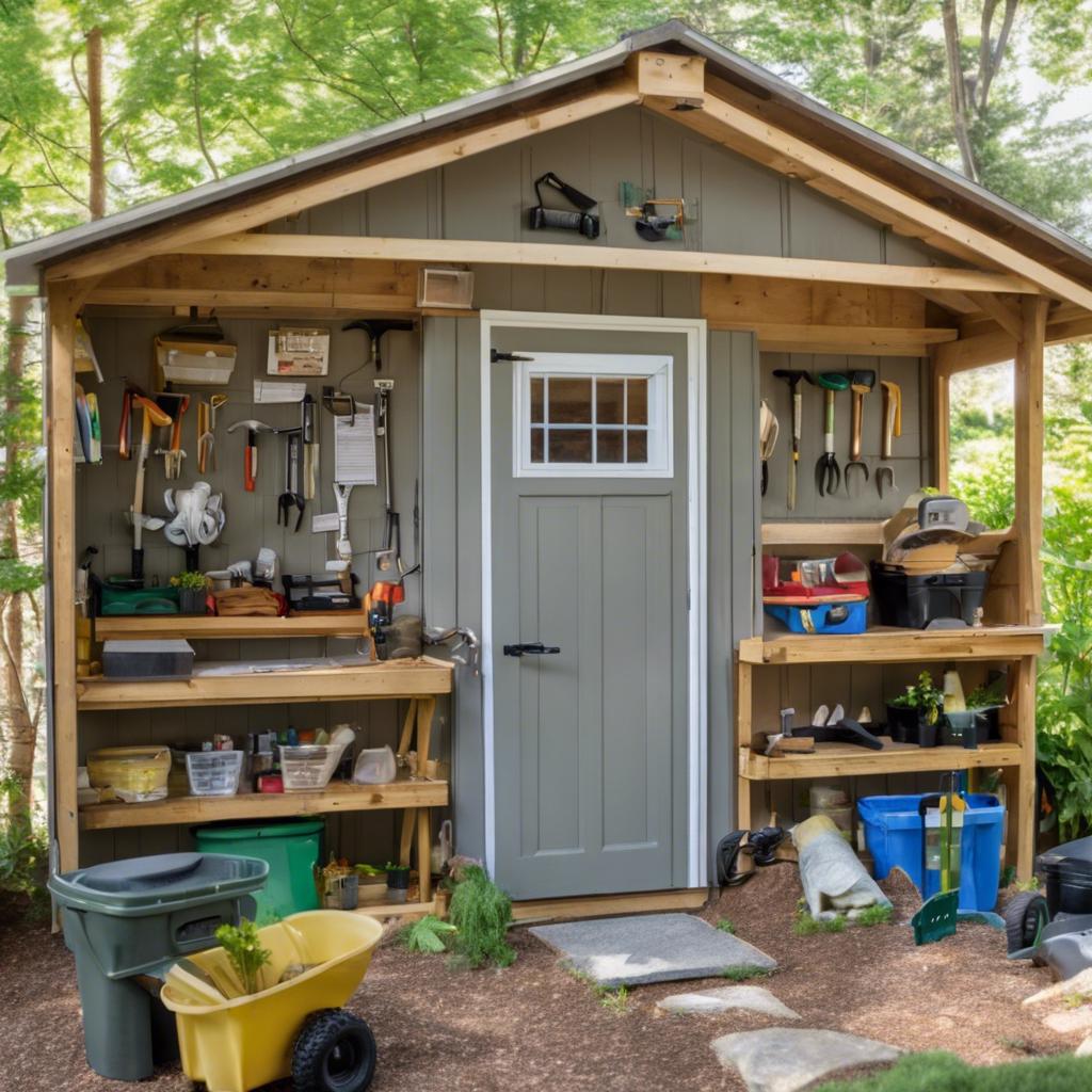 Setting Up ⁤an Organized Garden ‌Shed for Efficiency