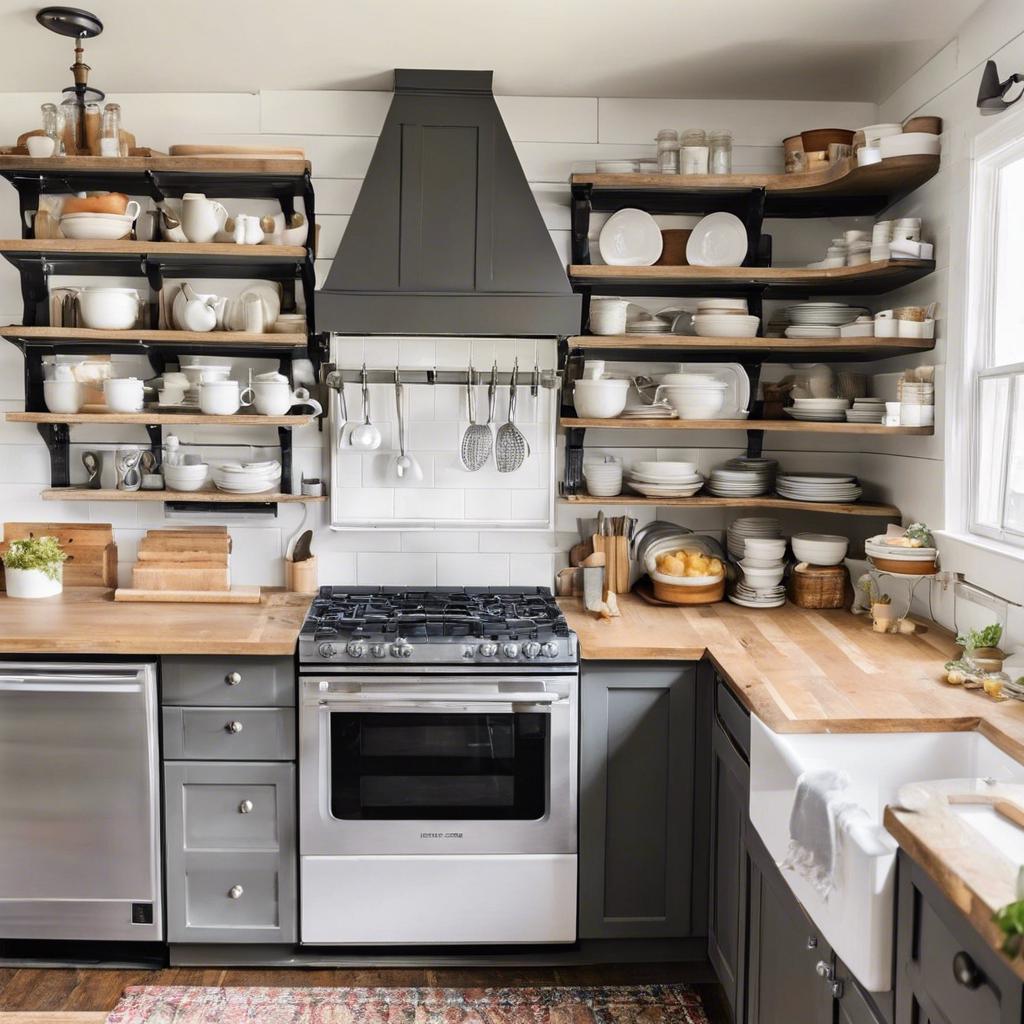 Smart Storage Solutions for a Small⁢ Farmhouse ‌Kitchen