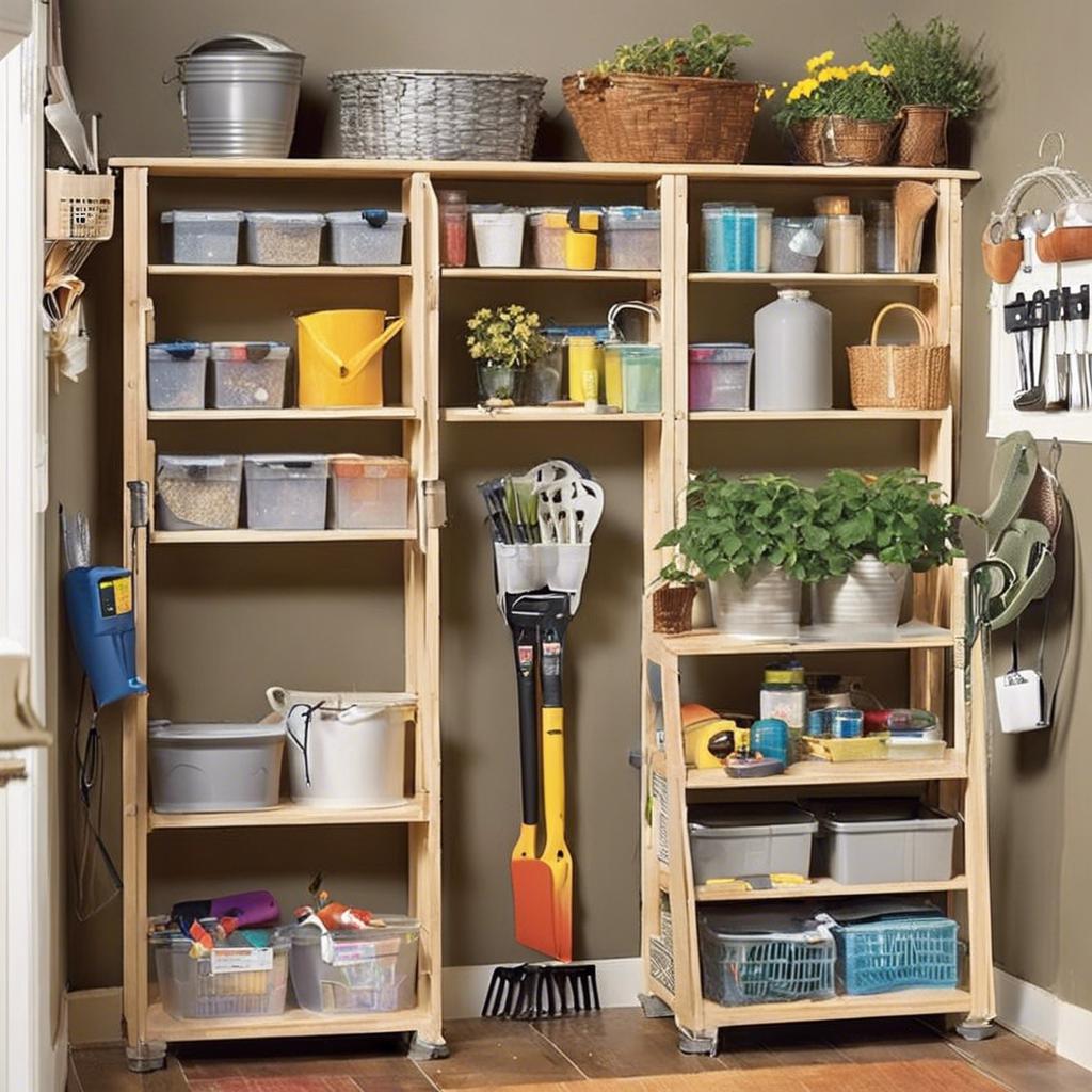 Storage Solutions: Shelving, Hooks, and Organizers for Your Garden‍ Shed