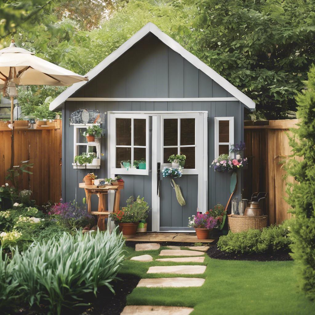 Transforming Your Backyard: The Magic of a⁣ Garden Shed