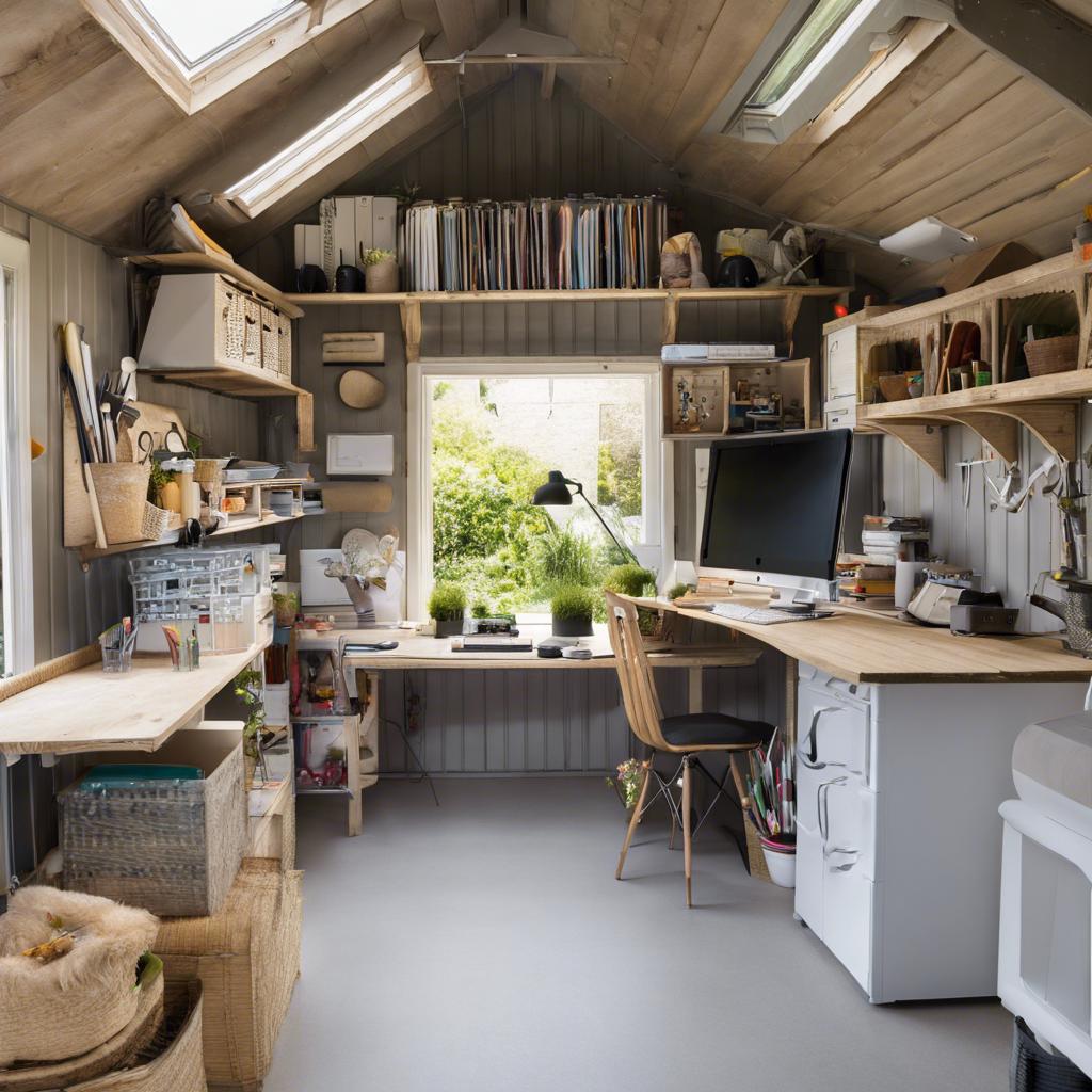 Transforming Garden Sheds into Creative Workspaces