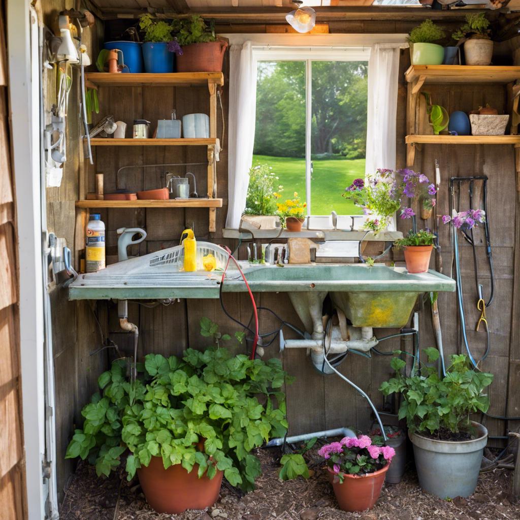 Utilities and​ Amenities: Power and Water in Your Garden Shed