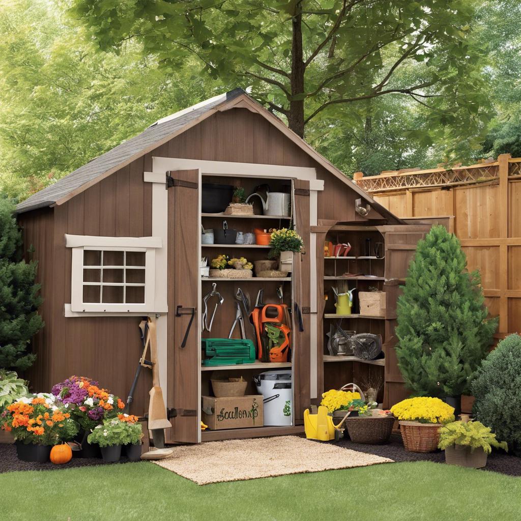 Utilizing Your Garden Shed for Seasonal Decor Storage