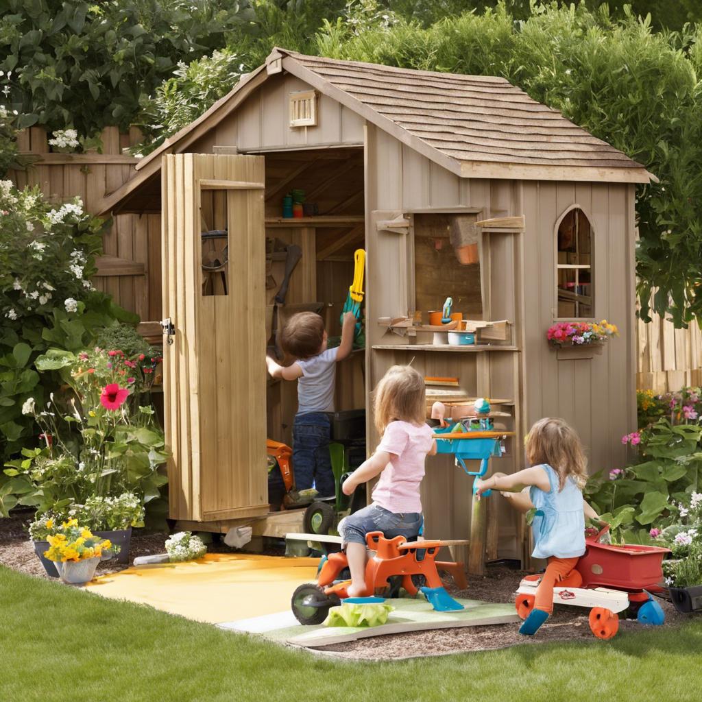 Utilizing‌ Garden Sheds as Creative Play Spaces for ‍Kids