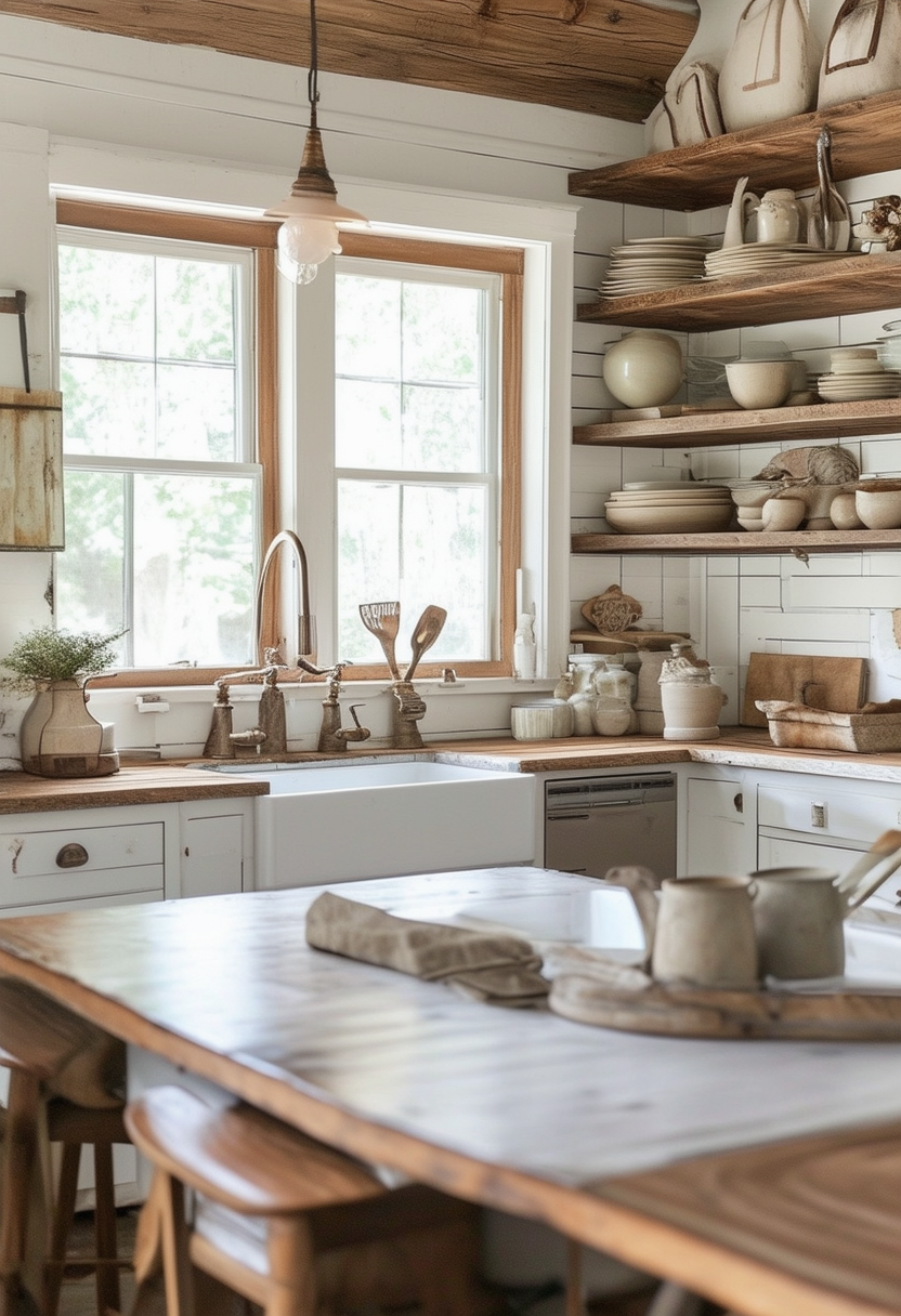 Charming Small Farmhouse Kitchens: A Blend of Style and Function