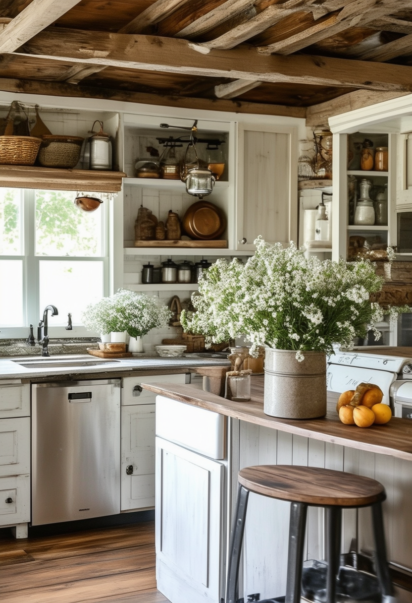 Charming Small Farmhouse Kitchens: Efficient Design Ideas