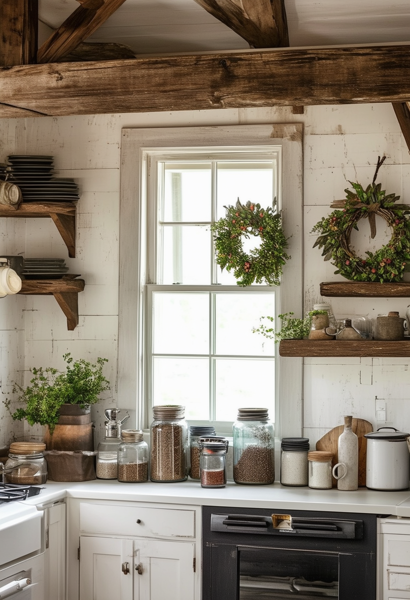 Embracing Charm: The Heart of a Small Farmhouse Kitchen