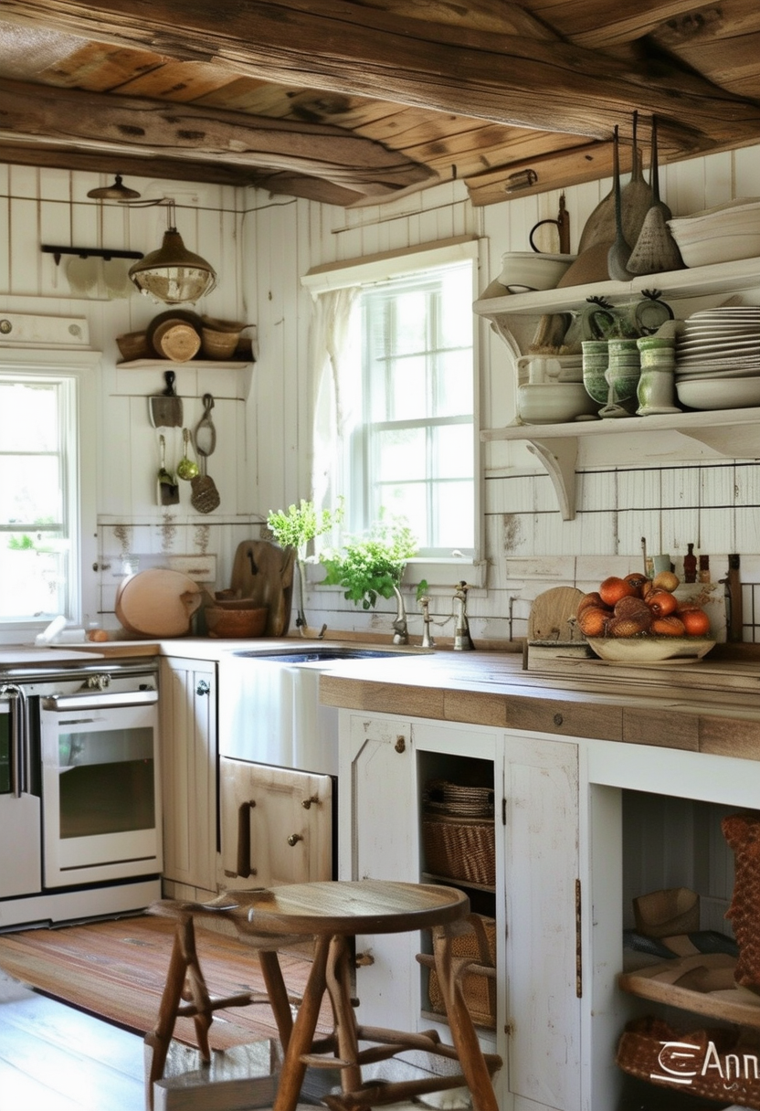 Rustic Elegance: How to Achieve the Perfect Cottage Kitchen Look