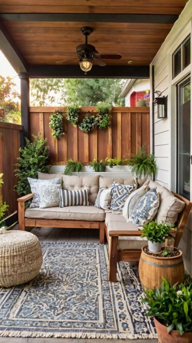 Effortless Elegance: Designing Your Small Patio with Style and Function