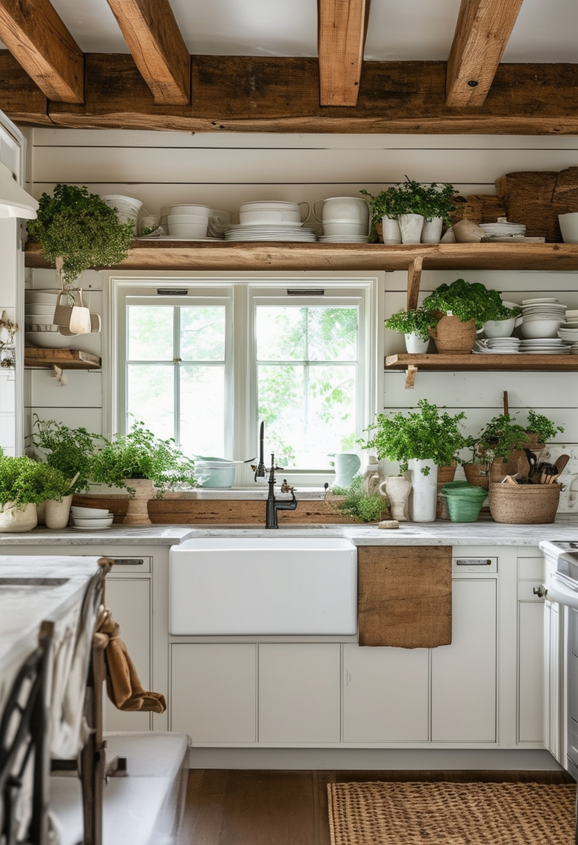 Vintage Charm Meets Modern Comfort: Designing the Perfect Cottage Kitchen