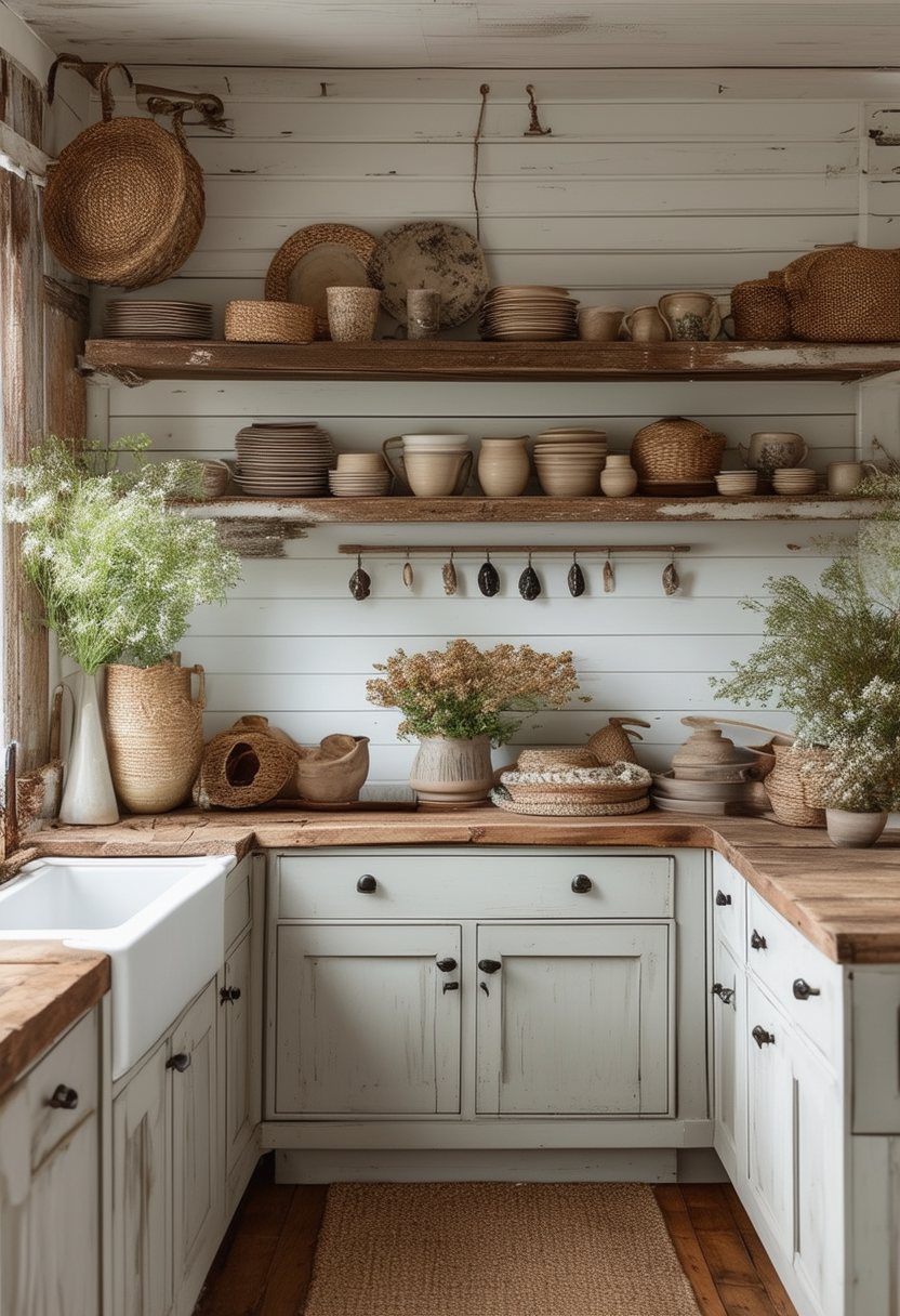 Whimsical Cottage Kitchens: Infuse Your Space with Rustic Elegance