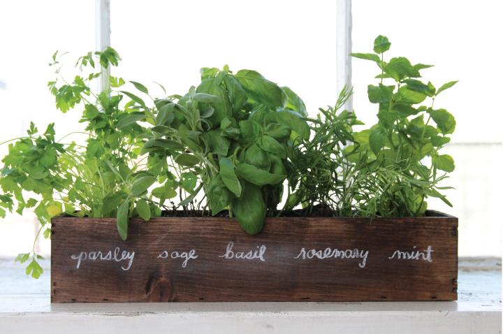 Herb gardens on windowsills to infuse freshness into your country ‌kitchen