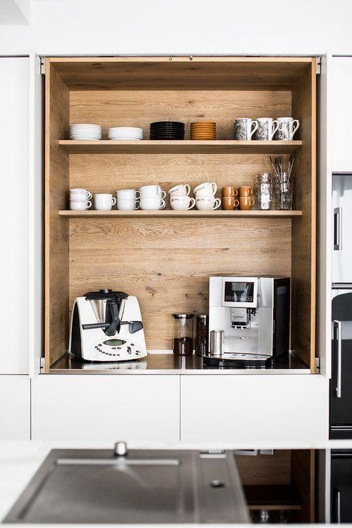 Built-in coffee stations⁤ for‌ barista-quality brews right from your ⁣modern ⁣kitchen