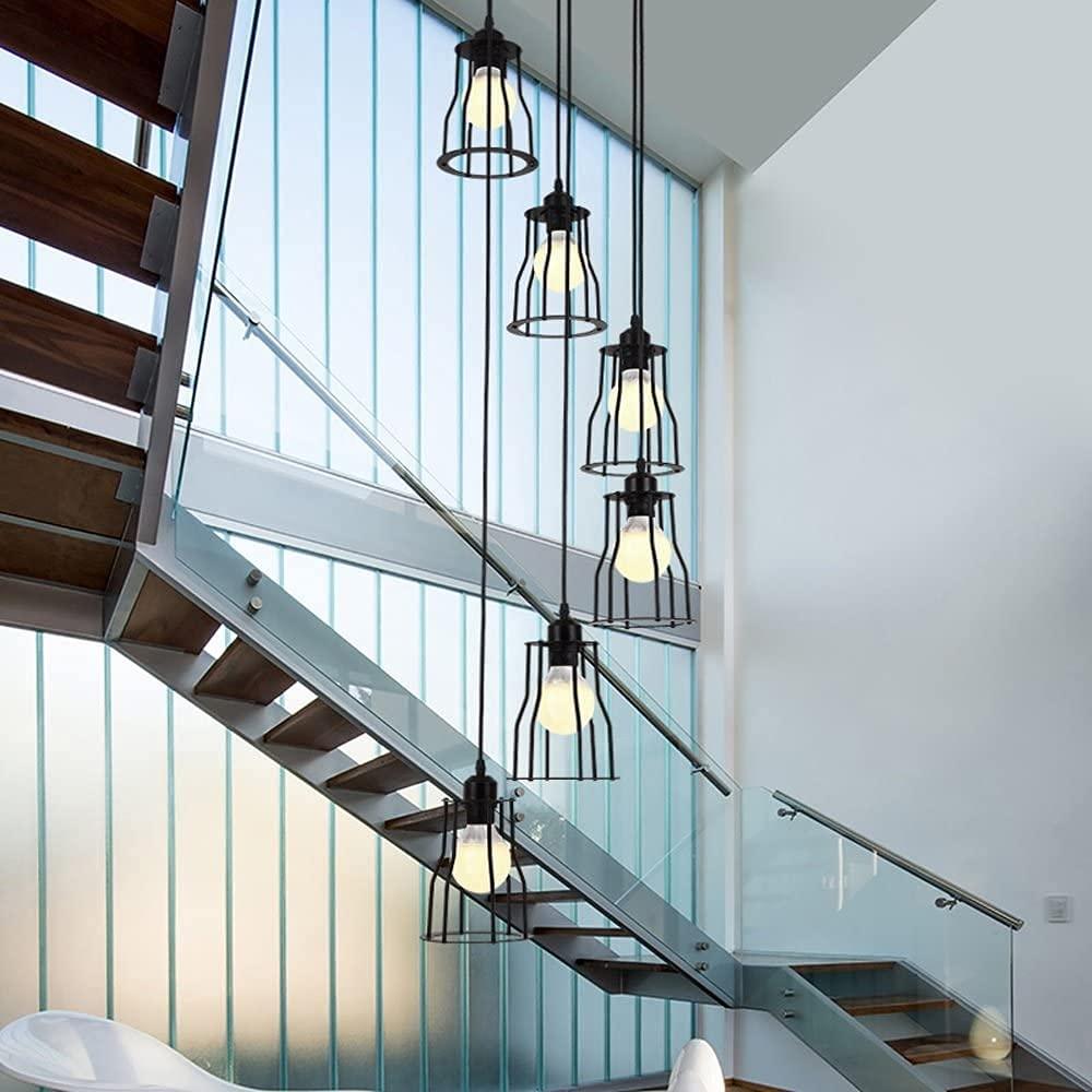 Design a unique lighting fixture that brightens your Under Stairs Kitchen