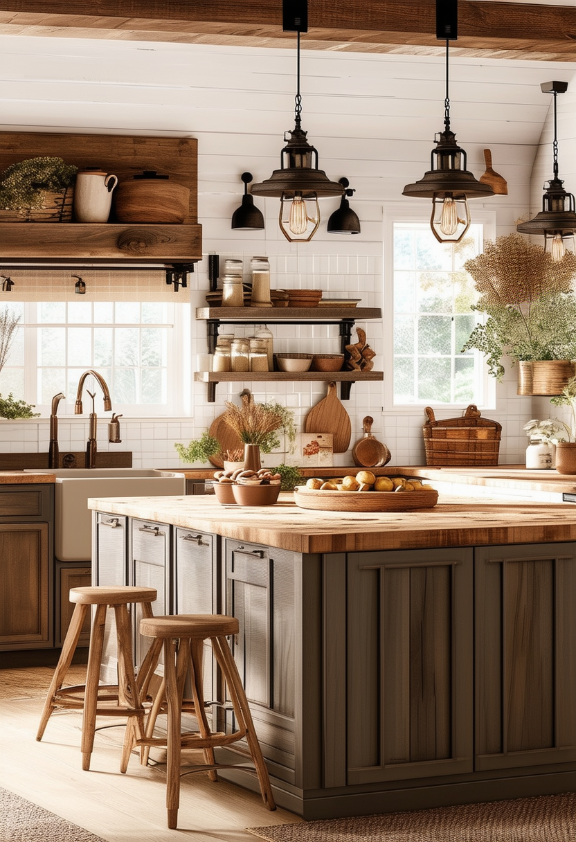 22 Essential Elements for Your Dream Farmhouse Kitchen