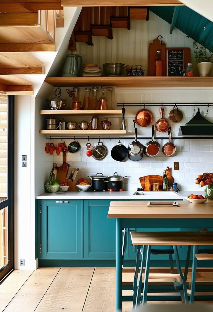 Creative Ways to Design Your Under Stairs Kitchen