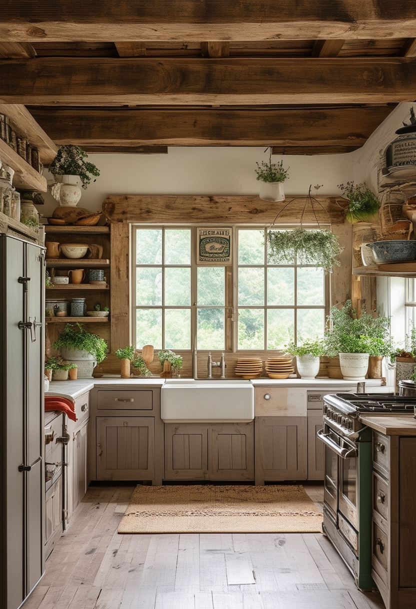 Charming Elements for Your Dream Country Kitchen