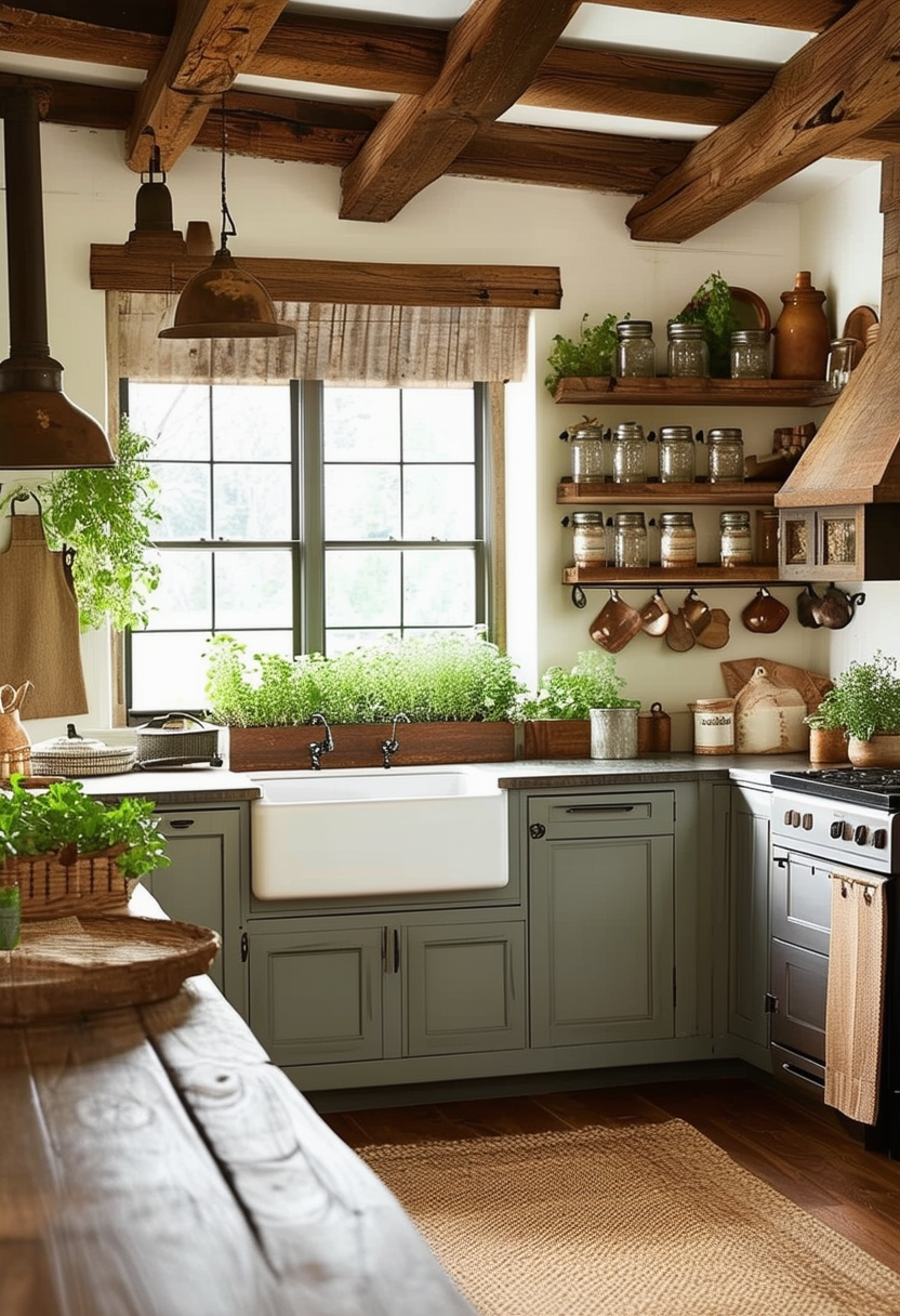 Charming Elements of a Country Kitchen You’ll Love