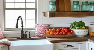 24 Charming Elements to Elevate Your Country Kitchen Style