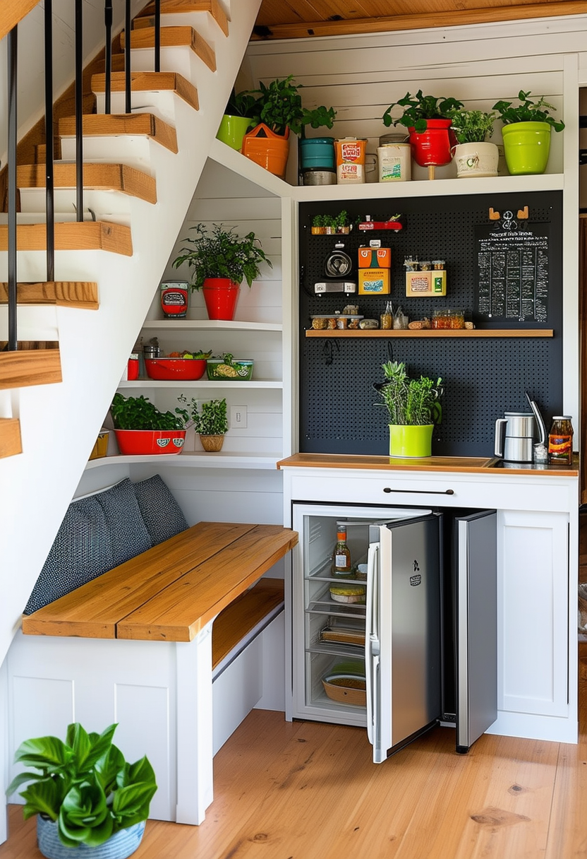 Clever Ideas for Maximizing Your Under Stairs Kitchen