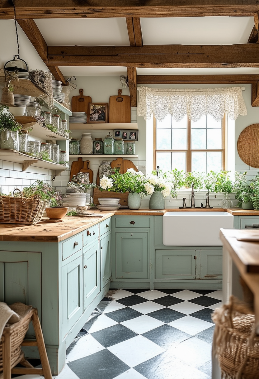 24 Essential Elements for a Charming Country Kitchen